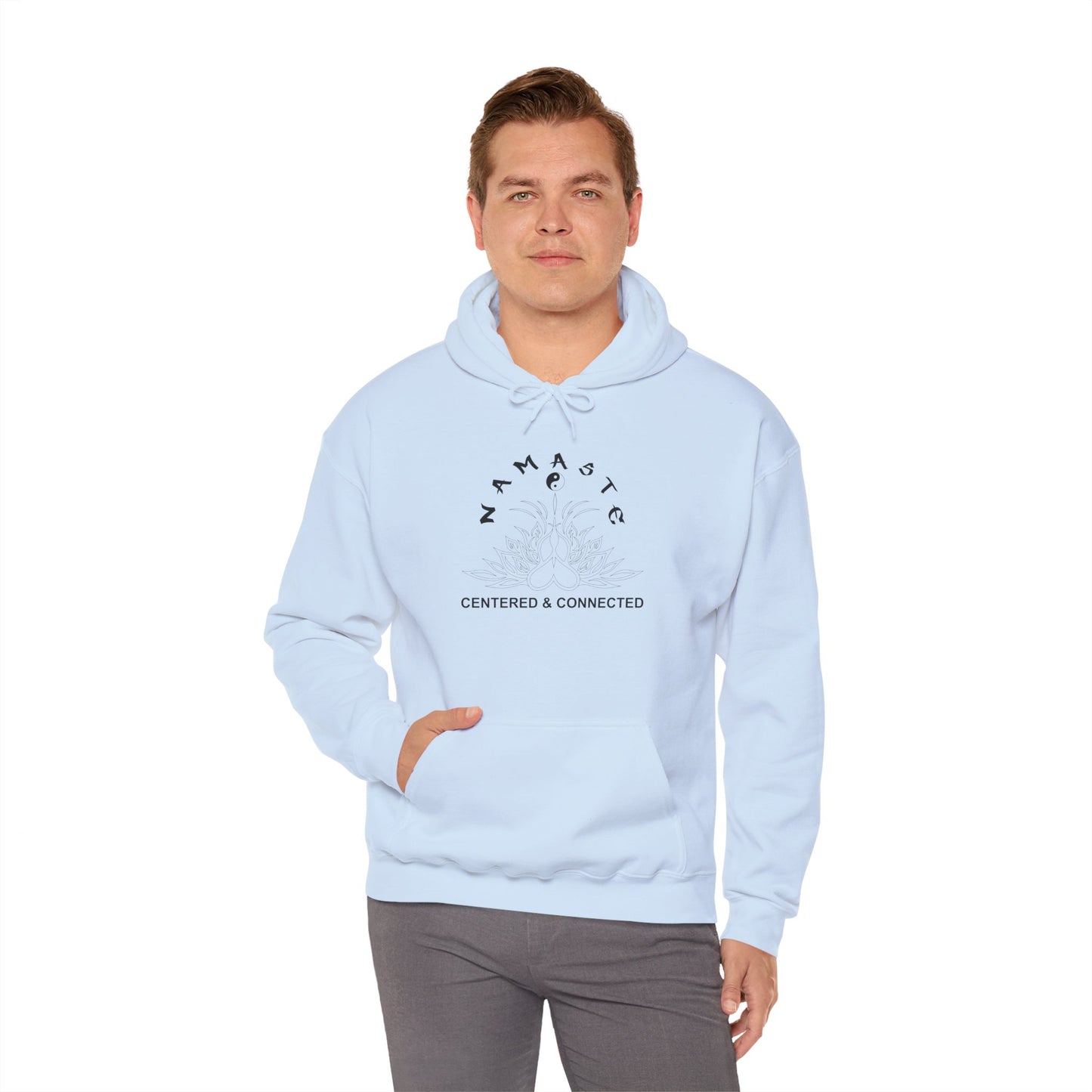 Namaste Centered & Connected Hoodie