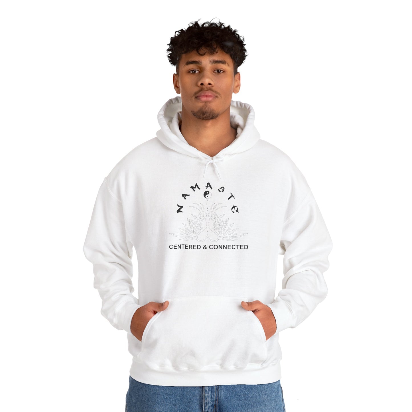 Namaste Centered & Connected Hoodie