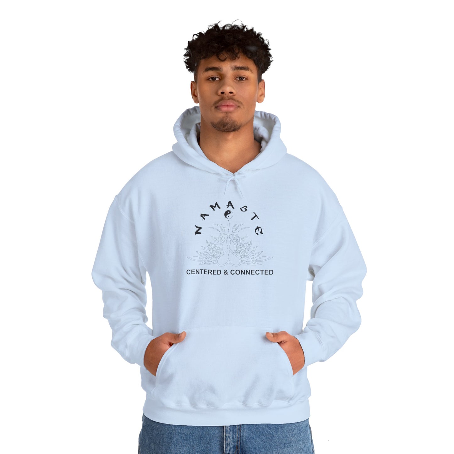 Namaste Centered & Connected Hoodie